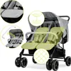 Lorelli Twin Grau Duo-Kinderwagen inkl. Wickeltasche Produktbild-Vorschau 17