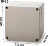 ABS Leergehäuse Variante - Maße: 120 x 120 x 90 mm Produktbild-Vorschau 3