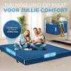 ELONEO Opklapbare matrassen, gastenmatrassen, 3-delige Productafbeelding-voorbeeld 2