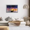 Gerahmtes Poster - Schwarzer Rahmen - Boot Sonnenuntergang Produktbild-Vorschau 7