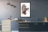 MuchoWow® MuchoWow® Gerahmtes Poster Eichhörnchen - Baum - Produktbild-Vorschau 5