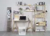étagère Bois 5 Tablettes Rangement Modulable En Bois Massif Voir les images du produit 6