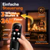 TRESKO Infrarot Heizstrahler 2500W schwarz mit Produktbild-Vorschau 2