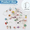 Weinglas Anhänger 30 PCS Trinkgläser Charms Glasmarkierer Produktbild-Vorschau 2