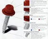 ETANCO Selbstbohrschrauben Trapezblechschrauben RAL 8003 Produktbild-Vorschau 1