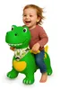 JAMARA Hüpftier Dino mit Flügel HoppyDoo grün mit Pumpe Produktbild-Vorschau 3