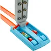 A close-up shot of a toy car track set with two lanes and a starting gate. Produktbild-Vorschau