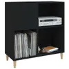 Skříňka na LP desky černá 84,5 x 38 x 89 cm kompozitní Náhled obrázku produktu 4
