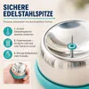 Eierstecher aus Edelstahl – Eierlochstecher Küchenhelfer, Produktbild-Vorschau 4