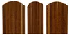Metallzaunlatte Lira Goldene Eiche Holzoptik RAL 8003 | 170 Produktbild-Vorschau 2