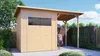 Gartenhaus Bertilo Fineline Rhombusprofil Modern 2 Plus Produktbild-Vorschau 1