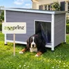 zooprinz Hundehütte Jacky | XL | Wetterfest | Massivholz | Produktbild-Vorschau 1