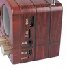 Tragbares Retro Radio Bluetooth FM mit USB microSD AUX Akku Produktbild-Vorschau 3