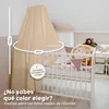 Dosel para cuna Crema, con barra - Cielo de cama de Vista previa de la imagen del producto 5