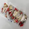 Set von 36 Stück Spinnködern für Raubfische in einer Box, Produktbild-Vorschau 3