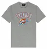 T-shirt NBA Oklahoma city thunder New Era Gris Voir les images du produit 1