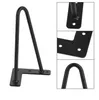 4er Set Möbelfüße 30cm Tischbein Metall Schwarz Produktbild-Vorschau 3