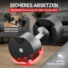 Miweba Sports verstellbare Kurzhantel VH200 | 2 - 28 Kilo Produktbild-Vorschau 6