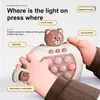 Interaktywna zabawka sensoryczna Pop It dla dzieci – gra Podgląd zdjęcia produktu 5
