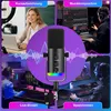CkeyiN Gaming Mikrofon Mit Arm - RGB Podcast Mikrofon für Produktbild-Vorschau 8