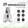 Solarprofile - 1x Mittelklemme silber - inkl. MwSt. - Produktbild-Vorschau 2