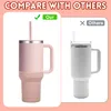 Silikon-Schutzhülle 1 Stück, Rosa, Für 40oz Stanley H2.0 Produktbild-Vorschau 3