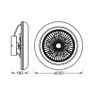 LEDVANCE 4058075572553 SMART WIFI CEILING FAN LED ceiling Produktbild-Vorschau 7