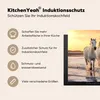 KitchenYeah© Herdabdeckplatte Pferde - Sonne - Meer - Produktbild-Vorschau 6