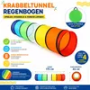 180x45x45cm Regenbogen Kriechtunnel, Krabbeltunnel für Produktbild-Vorschau 2