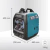 PLYN + benzín KS 2100iG S invertorová elektrocentrála 2000W Podgląd zdjęcia produktu 5