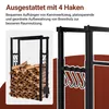 ISOISL Verstelbaar rek voor hout voor de open haard, 60–100 Productafbeelding-voorbeeld 3