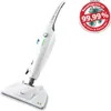 A Leifheit CleanTenso Power steam cleaner is shown against a white background, with a red circular badge highlighting its germ-killing efficacy. Anteprima dell’immagine prodotto
