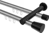 Interdeco Innenlaufstange / Gardinenstange mit Innenlauf Produktbild-Vorschau 1
