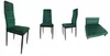ModernHome LR-1494 Set mit 4 Esszimmerstühlen VELVET, grün Produktbild-Vorschau 13