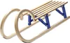 Holzschlitten Hörnerrodel klappbar 110 cm blau Produktbild-Vorschau 4