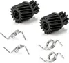 2x Türschloss Zahnrad Feder Reparatursatz Set links für Produktbild-Vorschau 2