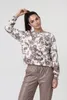 Monari GmbH Sweatshirt taupe gemustert 38 Produktbild-Vorschau 2
