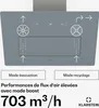 Klarstein SleekAir Hotte Aspirante - Hotte Décorative 60 Voir les images du produit 4