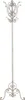 A white coat rack with decorative scrollwork. Produktbild-Vorschau
