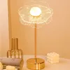 360Home Blume Tischlampe Schlafzimmer Nachttischlampe Produktbild-Vorschau 1