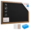 Lavagna nera da gesso in cornice di legno 90x60 cm Anteprima dell’immagine prodotto 16