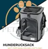 Petsworld Faltbarer Hunderucksack bis 8,5 kg atmungsaktiv Produktbild-Vorschau 3