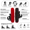 Combo Ski – 2-en-1 raquettes à neige, mini-skis, patins de Voir les images du produit 2