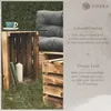 PINEEA Drewniana skrzynka z płomieniem 50x40x30cm - Podgląd zdjęcia produktu 4