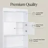 Waschmaschinen-Überbauschrank, Hochschrank mit 2 Türen und Produktbild-Vorschau 6