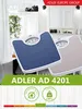 Adler AD 8151B, mechanische personenweegschaal, 130 kg, Productafbeelding-voorbeeld 10