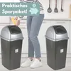2er Set Mülleimer Schwingdeckel Mülleimer Küche 60l Groß Produktbild-Vorschau 6