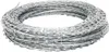 A coil of razor wire on a white background. Anteprima dell’immagine prodotto