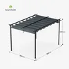 Blumfeldt Pergola 3x4 m, Wetterfestes Polyesterdach & Produktbild-Vorschau 8