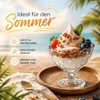 Eisbecher 6 Stück SET Eisschalen Dessertschale Eisgläser Produktbild-Vorschau 8